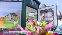 Consommation : un distributeur automatique de fleurs permet d'acheter des bouquets 24h/24