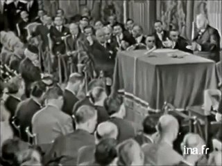 Charles de Gaulle - 1962 - L'arnaque de l'Union Européenne