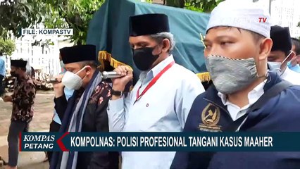 Kompolnas Sebut Ustaz Maaher Meninggal Bukan Karena Penyiksaan
