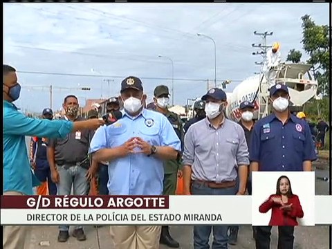 Desplegados más de 8000 funcionarios en todo el estado Miranda durante los Carnavales Bioseguros