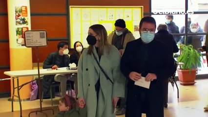 Aragonès (ERC) pide "llenar las urnas con determinación y libertad"