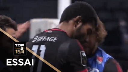 TOP 14 - Essai de Noa NAKAITACI (LOU) - Racing 92 - Lyon - J16 - Saison 2020/2021