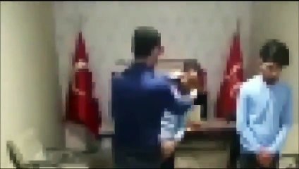 MHP İlçe Başkanlığı'nda TikTok videosu çeken gençlere dayak!