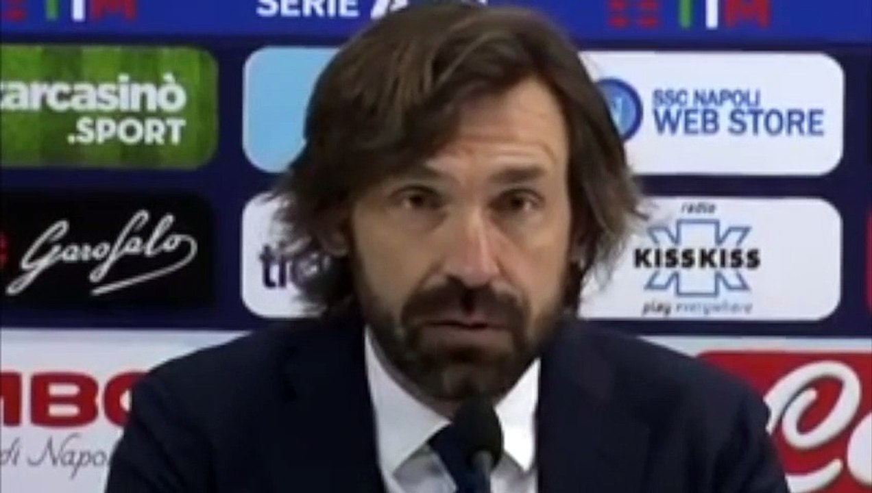 Football - Serie A - Andrea Pirlo press conference after Napoli 1-0 Juventus
