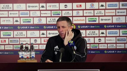 Thierry Laurey : "On était focus sur les trois points à prendre"
