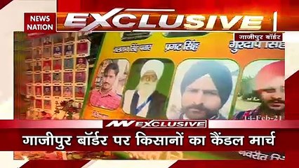 Farmers take out candle march in memory of Pulwama attack martyrs