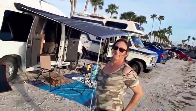 DIY Class B Camper Van Build Van Tour 2000 Dodge Ram Van Living In A Van RV Van Life VanLife