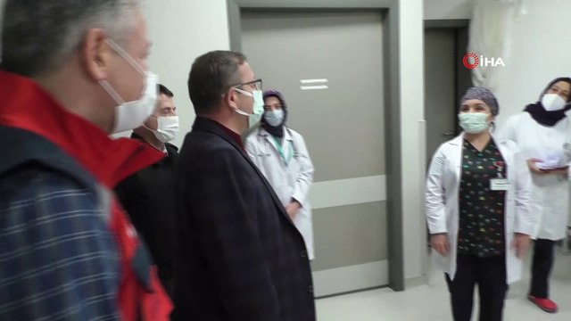 Yozgat’ta Vali, Emniyet Müdürü ve Jandarma Komutanı Covid-19 aşısı oldu