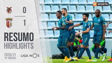 Highlights: Santa Clara 0-1 SC Braga (Liga 20/21 #19)