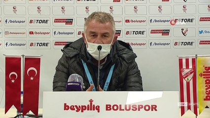 Boluspor - Giresunspor maçının ardından