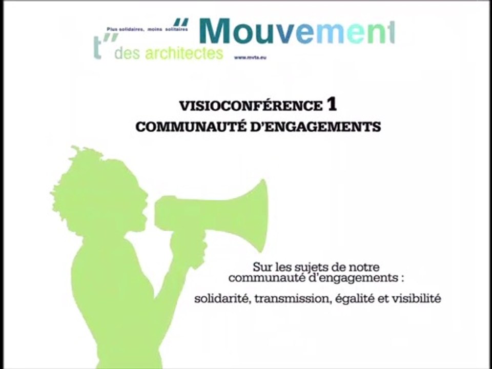 MVTA Une communauté d’engagement 1ère partie : solidaires, collectifs, ouverts.