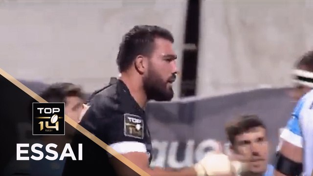 TOP 14 - Essai de Lucas PAULOS (CAB) - Bayonne - Brive - J16 - Saison 2020/2021