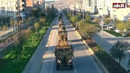 Sınıra askeri sevkiyat başladı