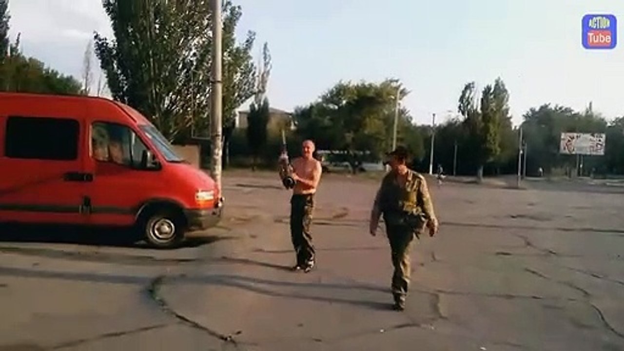 Ополченцы стреляют с жилых кварталов
