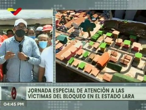 Beneficiadas 1200 familias en jornada de atención especial en el municipio Iribarren del estado Lara