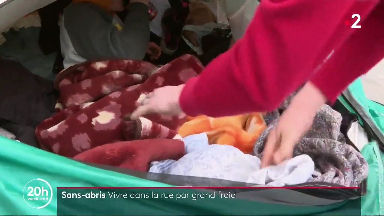 Grand froid : les sans-abris subissent les températures glaciales