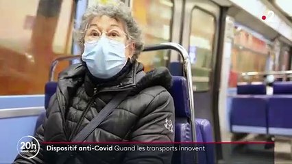 Mesures anti-Covid : les transports en commun innovent