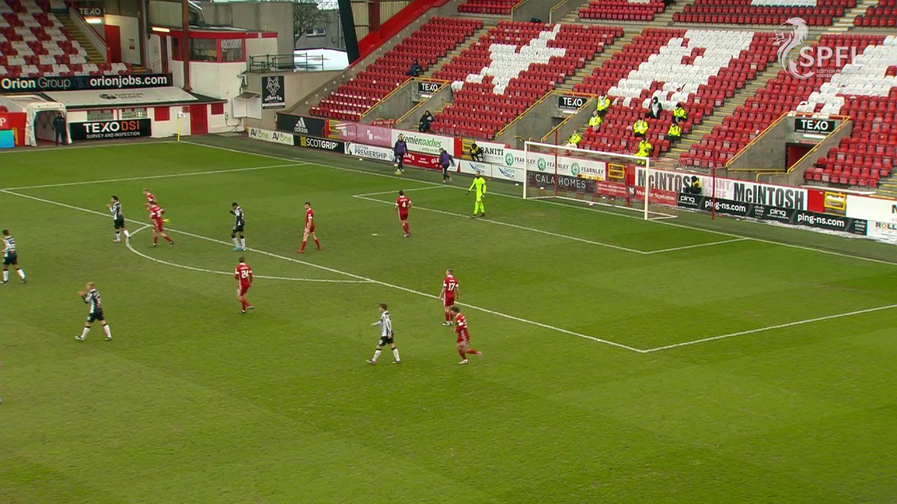 Aberdeen v St Mirren