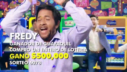 Ganador de Lotería Nacional