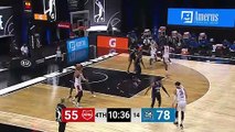 Tyrell Terry scores off the great dish by Jontay Porter