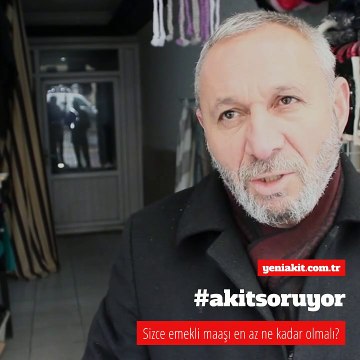 Sizce en düşük emekli maaşı ne kadar olmalı?