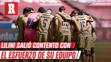 Andrés Lilini se fue conforme con el esfuerzo hizo su equipo ante Toluca