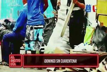 Ellos viven sus domingos sin cuarentena e incumplen el toque de queda