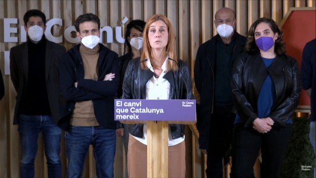 Albiach (comuns) emplaza a ERC y PSC a negociar