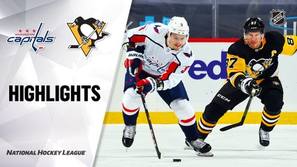 Capitals @ Penguins  2/14/21 | NHL Highlights