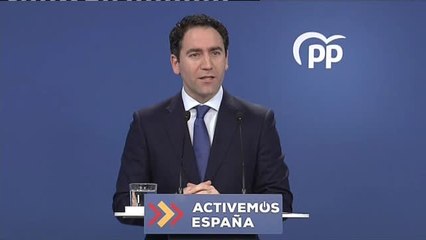 Download Video: García Egea achaca el mal resultado en Cataluña a las declaraciones de Bárcenas