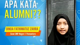 Apa Kata Alumni? Dinda Fathimatuz Zahra