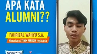 Apa Kata Alumni? Fahrizal Wahyu Syaiful Anam