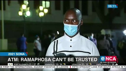 ATM says Ramaphosa can't be trusted
