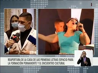 Reapertura de la Casa Las Primeras Letras para la formación y el encuentro cultural del pueblo