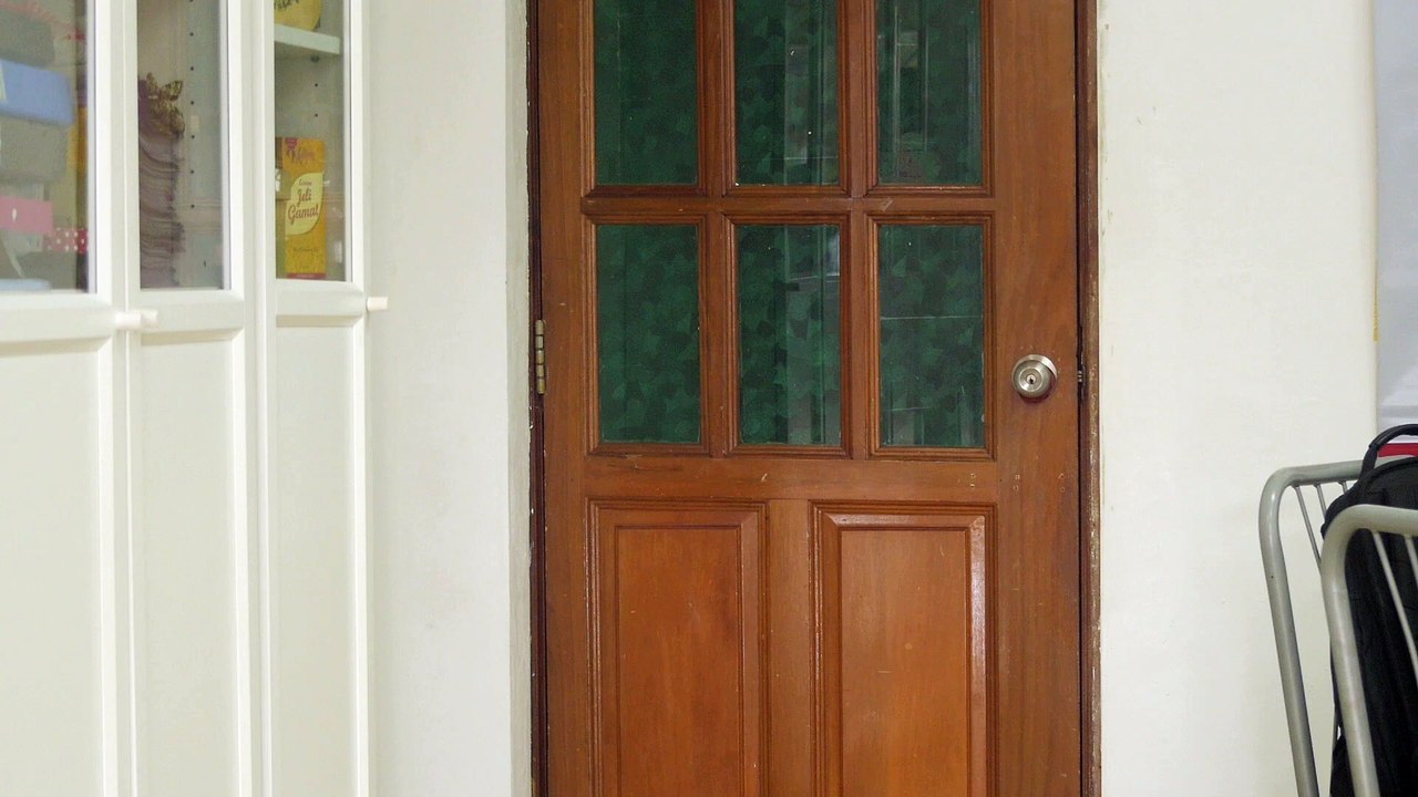 Opening door