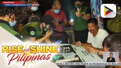 Drug den sa Zamboanga City, sinalakay ng PDEA at PNP
