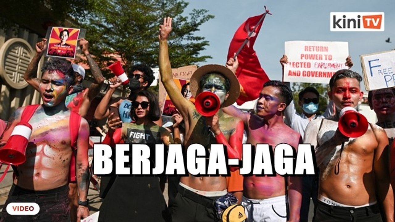 Penduduk Yangon berjaga-jaga selepas malam penuh ketakutan