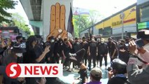 Breakdancers join anti-coup protests in Myanmar