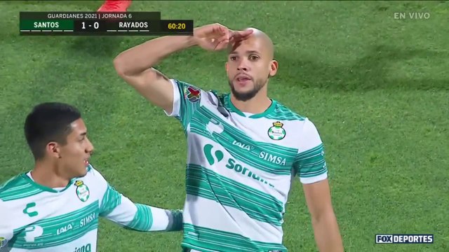 Resumen Santos 1-0 Rayados: Liga MX