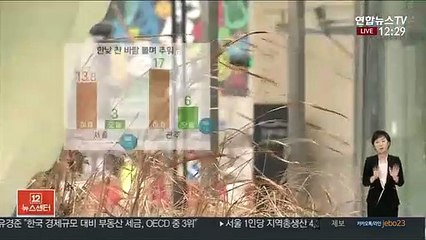 [날씨] 다시 찾아온 한파…내일 아침~오후 전국 눈