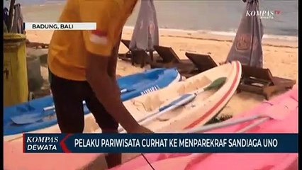 Télécharger la video: Dampak Pandemi, Pelaku Pariwisata Curhat Ke MENPAREKRAF Sandiaga Uno