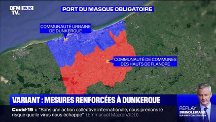 Covid-19: à Dunkerque, de nouvelles mesures mises en place pour lutter contre le variant anglais