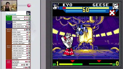 (NeoGeo Pocket Color) SNK vs. Capcom Match of the Millennium - 02-2 - Kyo Kusanagi again  (good ending) - Lv Gamer pt 2