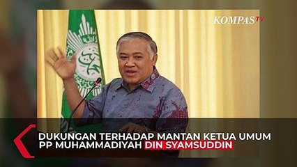 Belasan Ribu Orang Tolak Din Syamsuddin Radikal