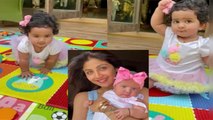 Shilpa Shetty की बेटी ने बोला ये पहला Word, Cute Video हुआ Viral । Boldsky