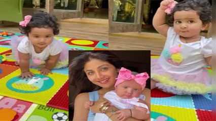 Shilpa Shetty की बेटी ने बोला ये पहला Word, Cute Video हुआ Viral । Boldsky