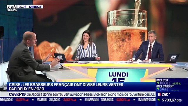 Maxime Costilhes (Brasseurs de France): Les ventes des brasseurs français divisées par deux en 2020 - 15/02