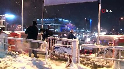 İstanbul'da toplu taşımada yoğunluk