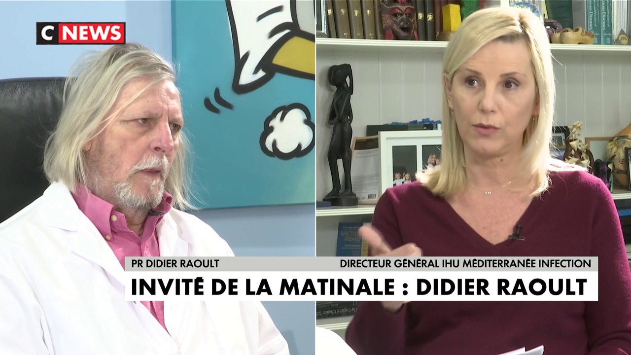 Pr Didier Raoult : « On a une cinquantaine de personnes qui ont eu deux épisodes d'infection avec deux virus différents »