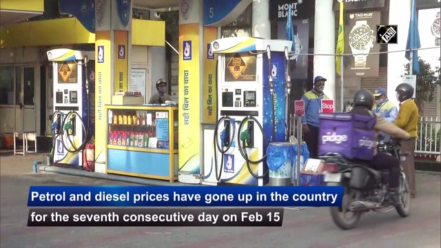 Petrol, diesel prices hiked for 7th consecutive day